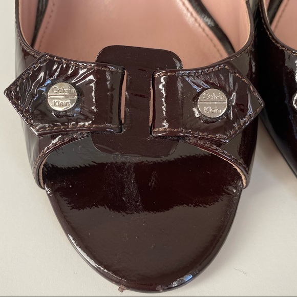Calvin Klein Patent Slingback Heel, 9 - Picture 11 of 16